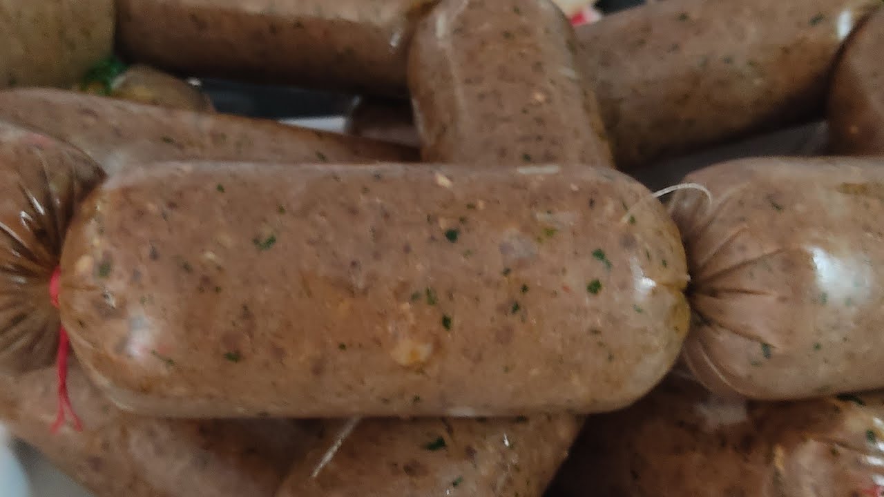 Morcilha ou morcela de miudo de porco