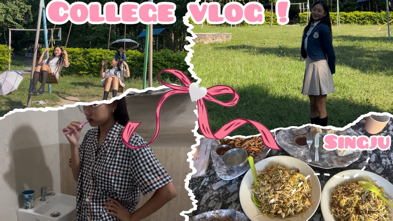 День из моей жизни в колледже🤗//колледж Паткай/знаменитый Паткай Синджу//