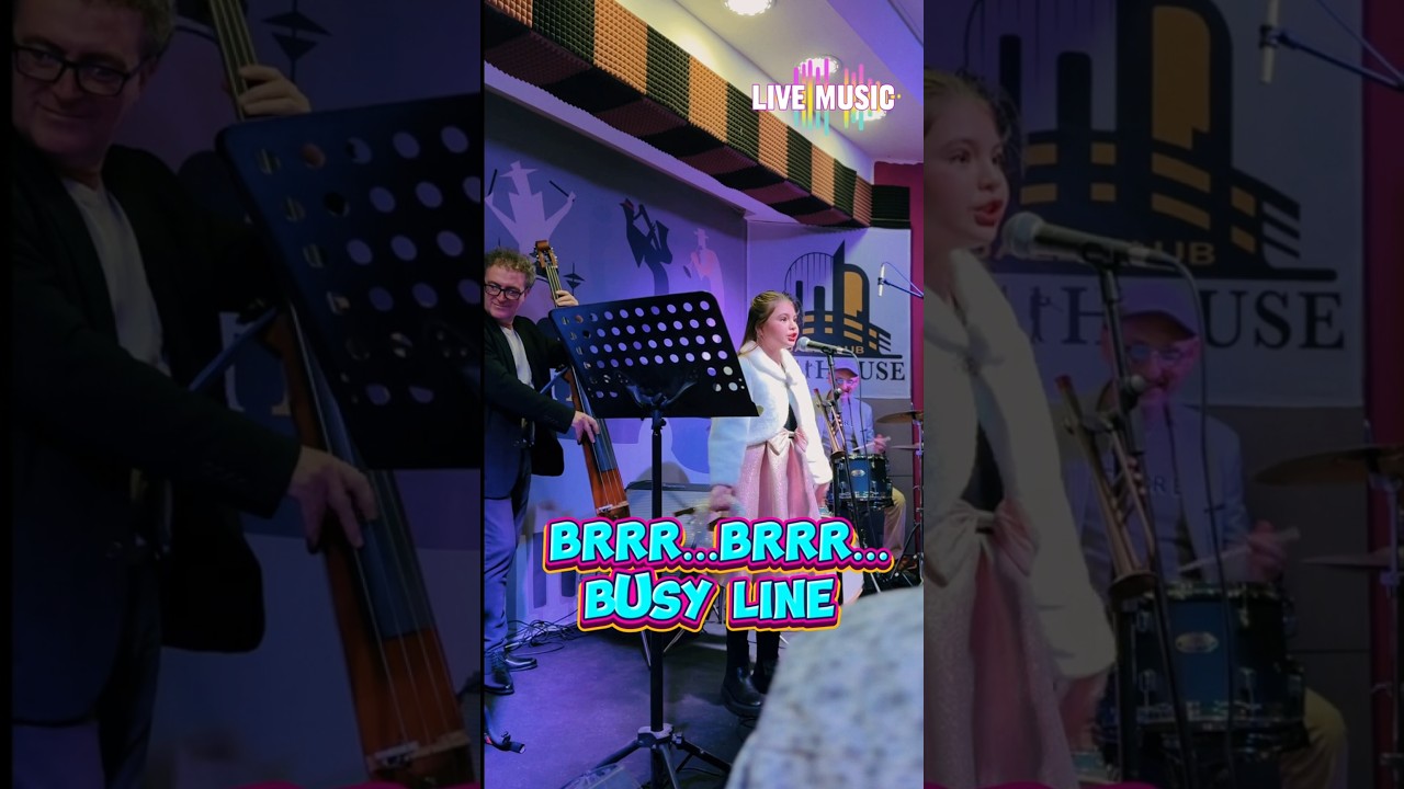 She’s Only 10…Maya Sings “Busy Line” Live on New Year’s Night 