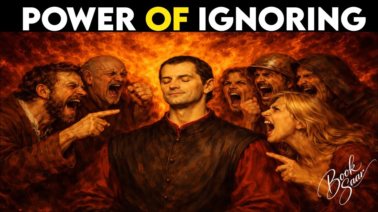 Never React, Never Explain, Just Ignore | Machiavelli’s 7 Dark Psychology Tricks (Hindi)