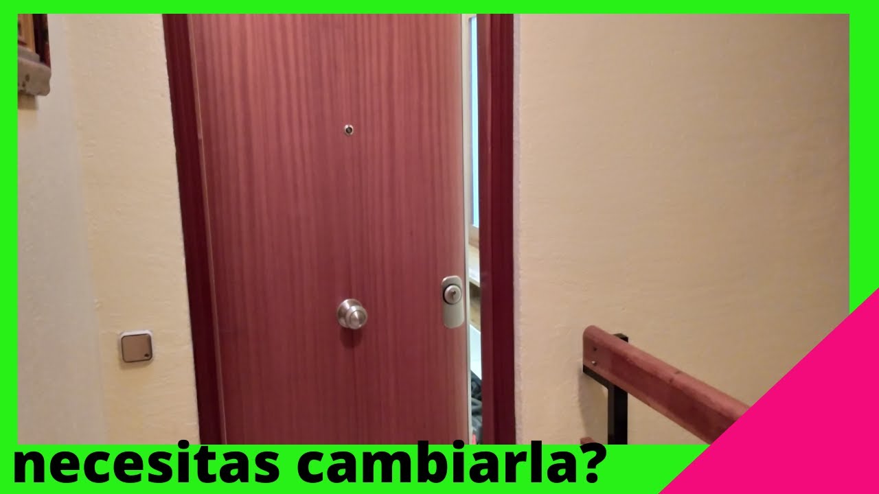 Como poner una PUERTA BLINDADA🚪🚪PUERTA DE ENTRADA