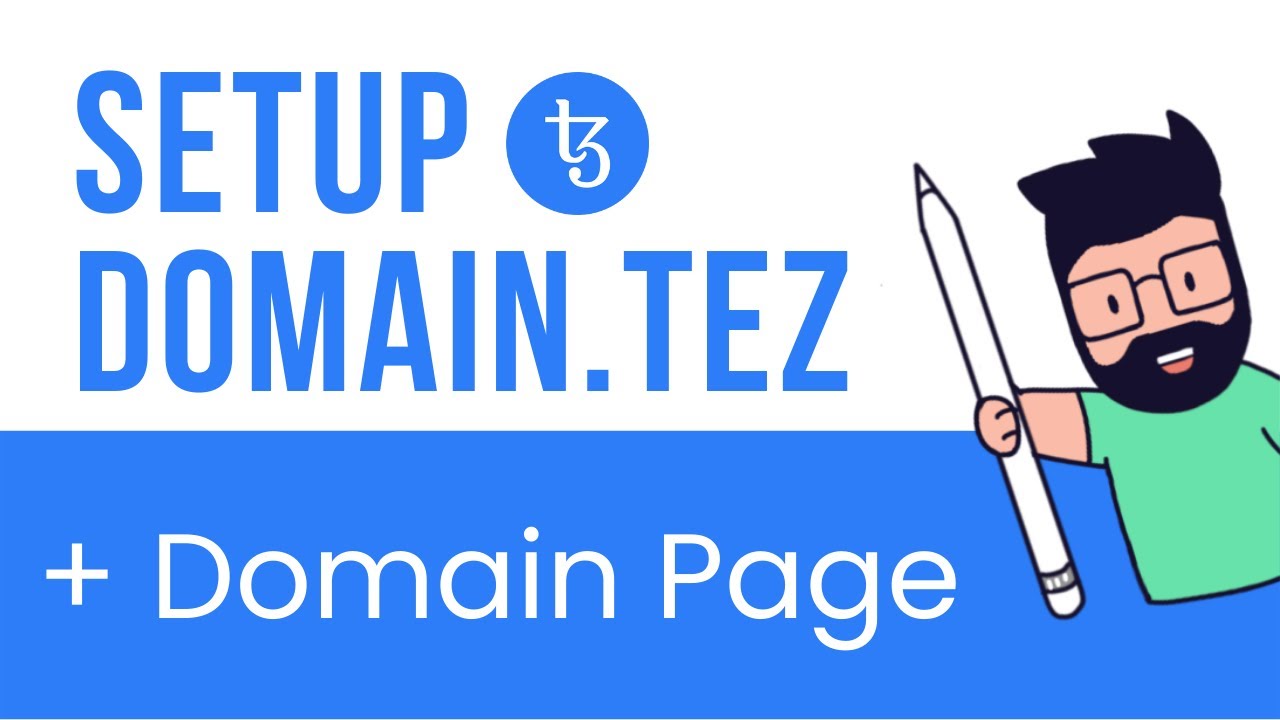 How to Buy a Tezos Domain & setup Tez Domain Page