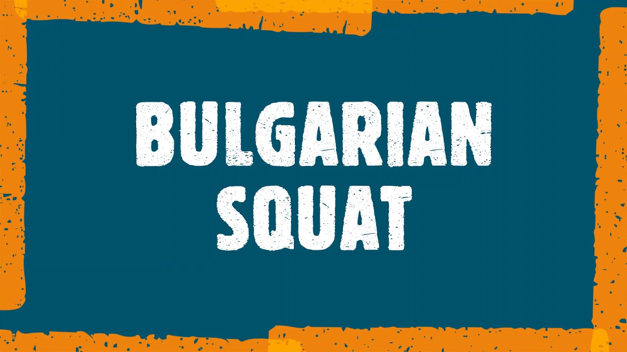 BULGARIAN SQUAT:COME ESEGUIRLO CORRETTAMENTE