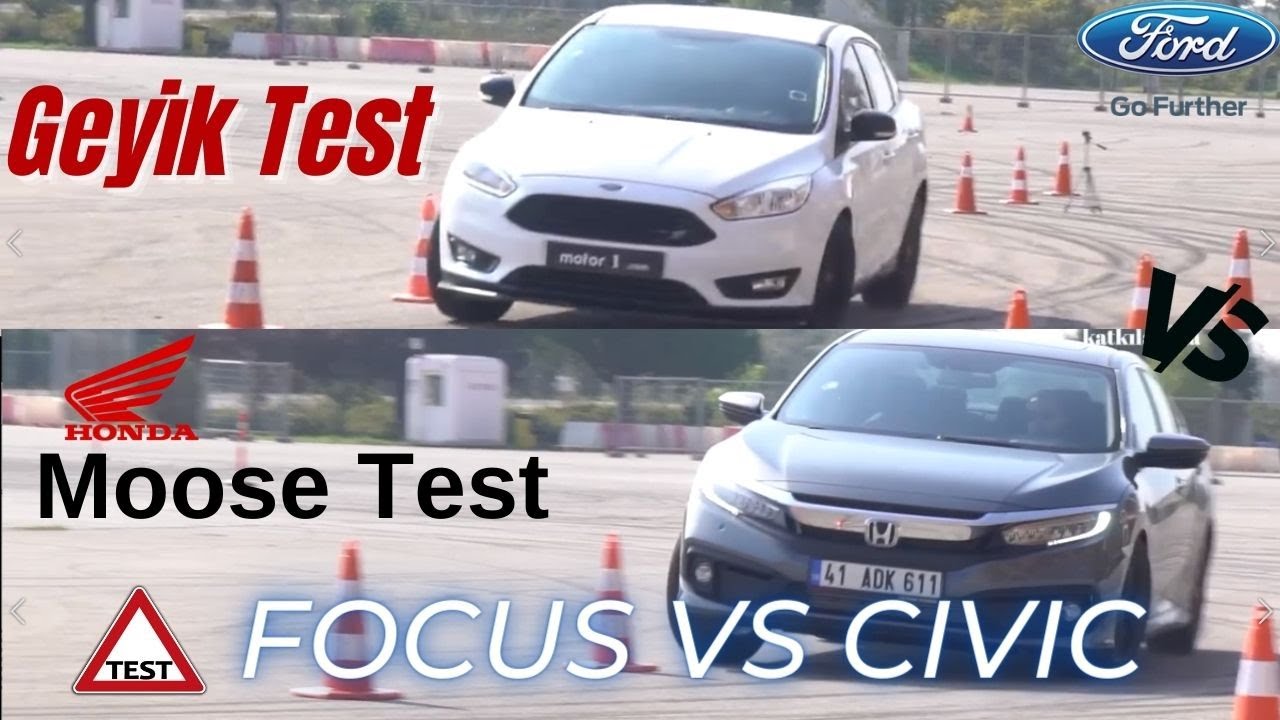 Focus mk3.5 VS Civic RS Fc5 Geyik testi-Moose test-Yol tutuş Viraj sürüş test- inceleme review