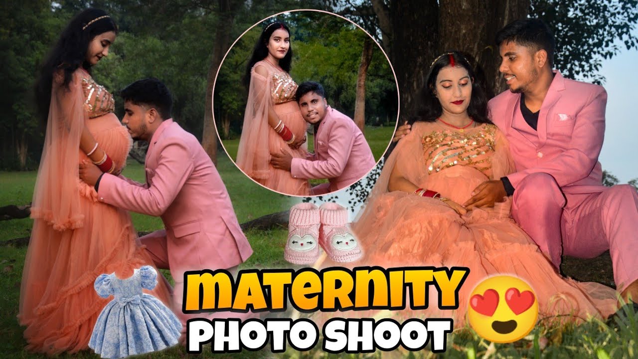 Pregnancy के 9 Months में Maternity Photo Shoot हो गया🤰❤️