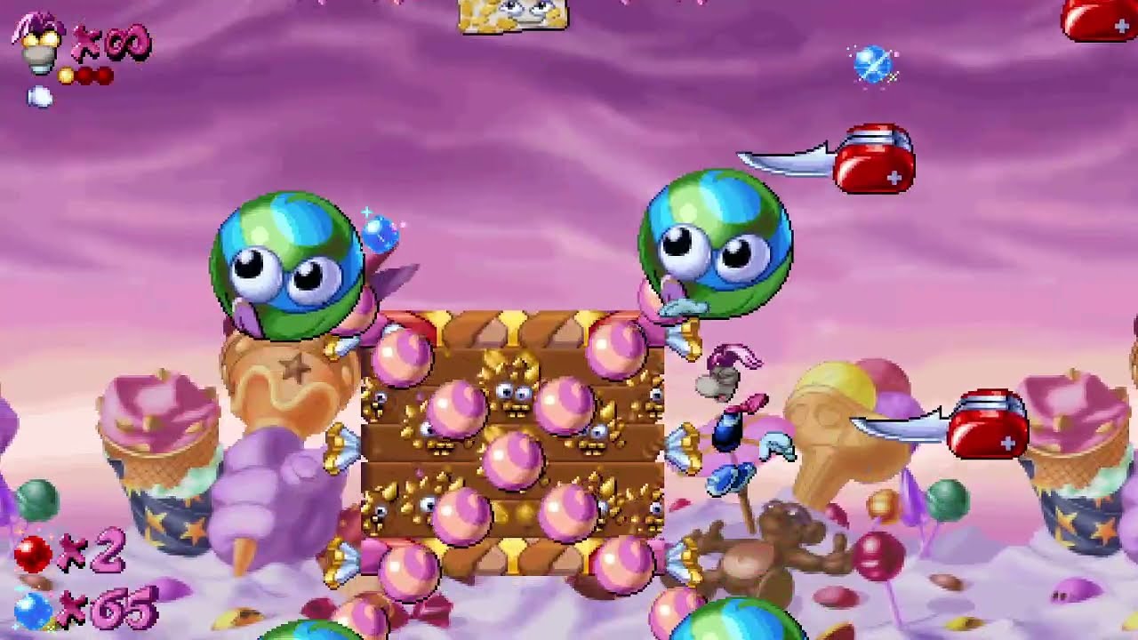 Rayman Redesigner : Delicious Disaster ( level download in description)