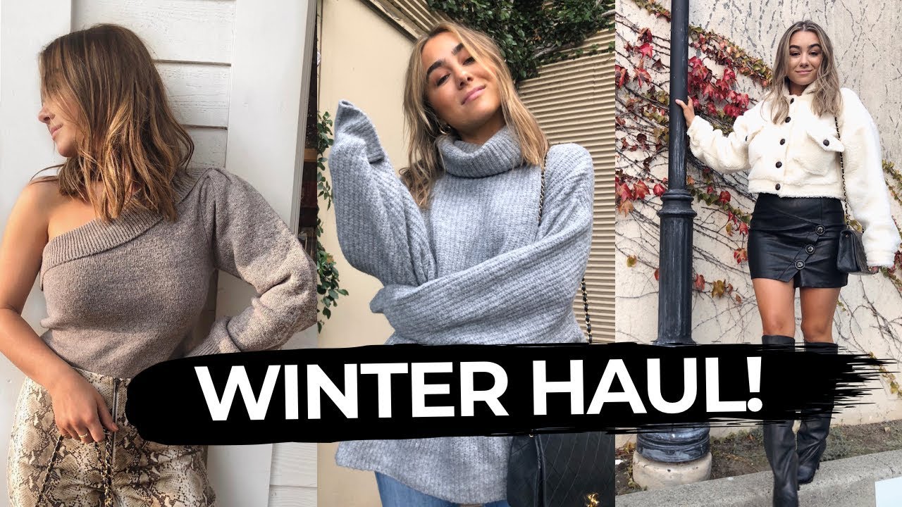 WINTER HAUL! Revolve, Lulus, Boohoo | Vlogmas 9 Julia Havens