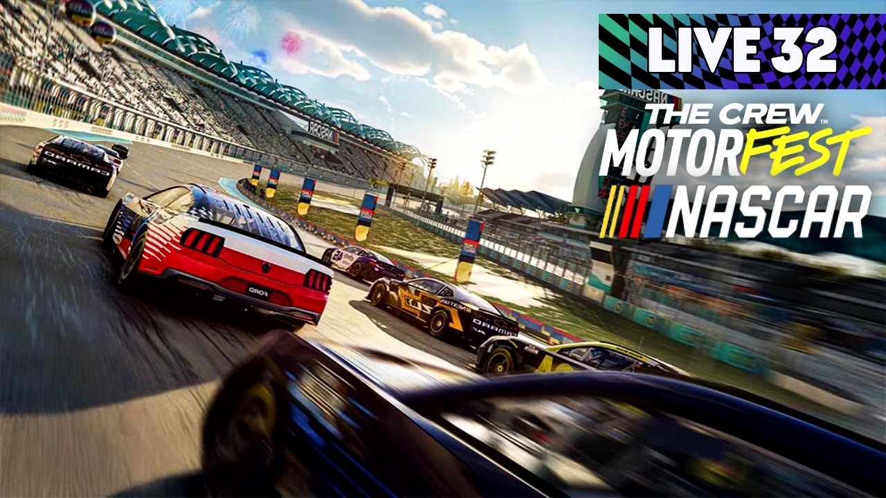 NASCAR CHEGOU NO MOTORFEST! Completando a nova playlist - The Crew Motorfest [Live 32]