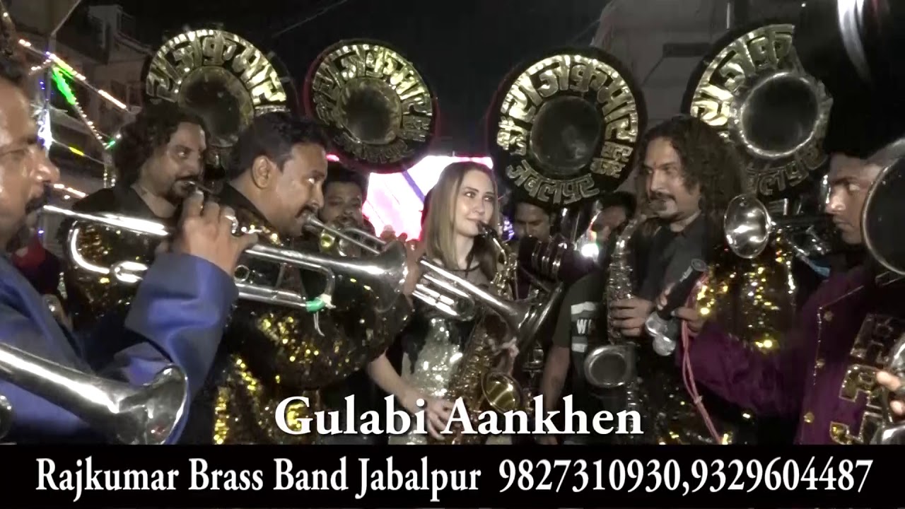 Gulabi Ankhen Jo Teri Dekhi . Performance By Rajkumar Band Jabalpur pm