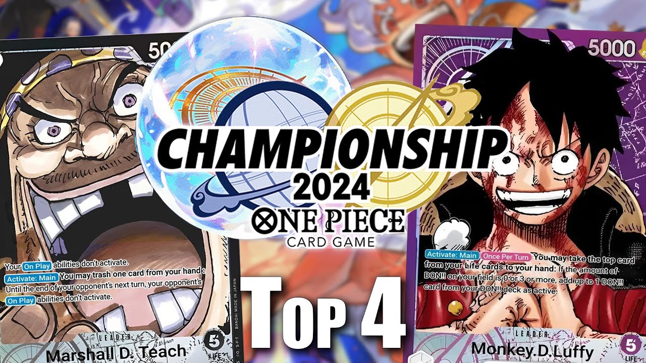 [OP09] OP09 Чёрная Борода против OP05 Луффи || Fukuoka Wave 2 Топ 4 || One Piece Collecting Card ...