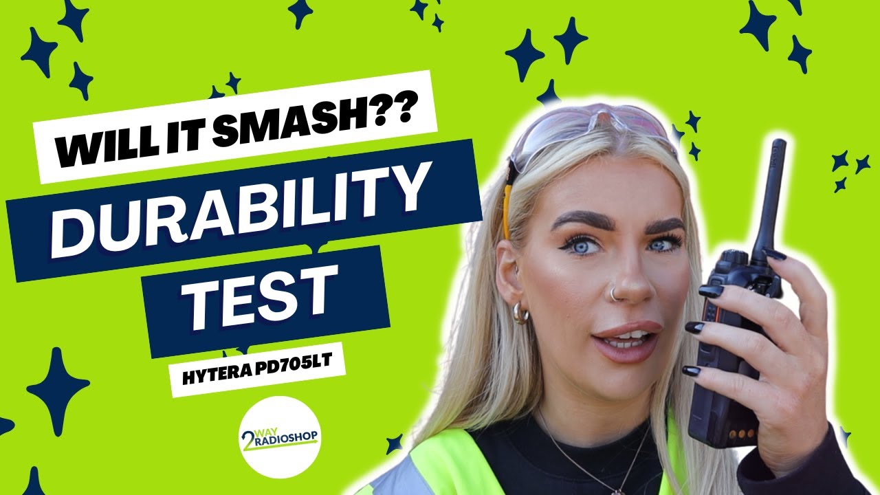 WILL IT SMASH? Two-way Radio Durability Review - The Drop Test