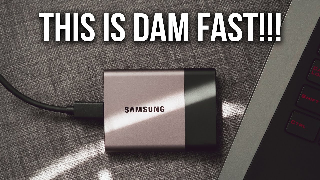 Samsung T3 Portable SSD - Blazin' Fast!