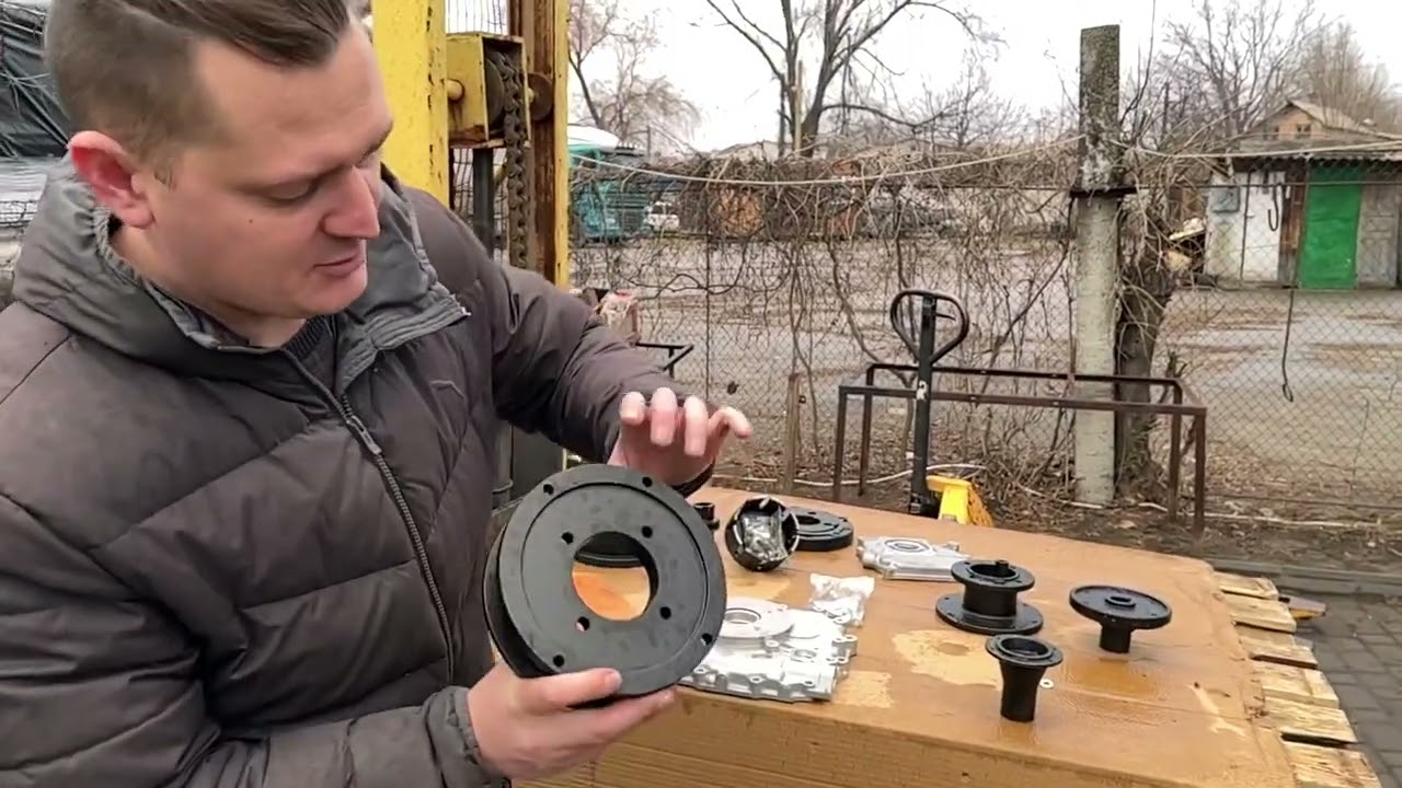 Двигатель под шпонку на МТЗ-0,5 комплект для установки китайского двигателя