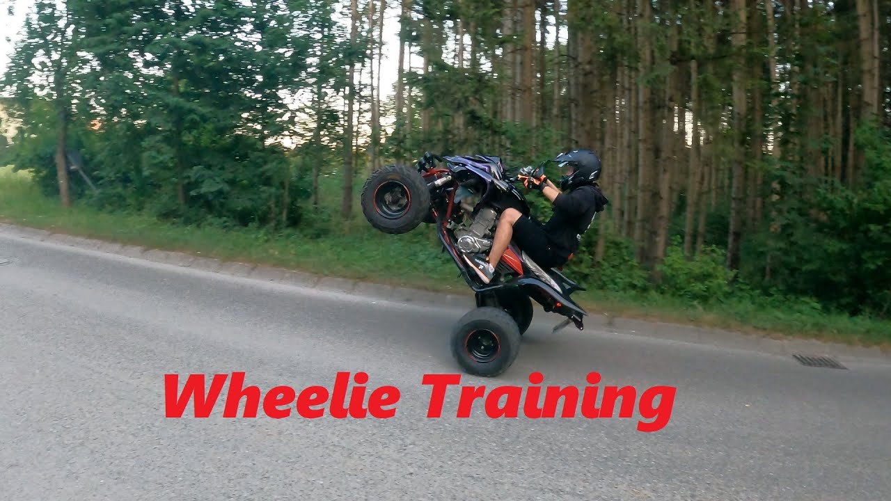 Wheelie Training / QUADRIDERS