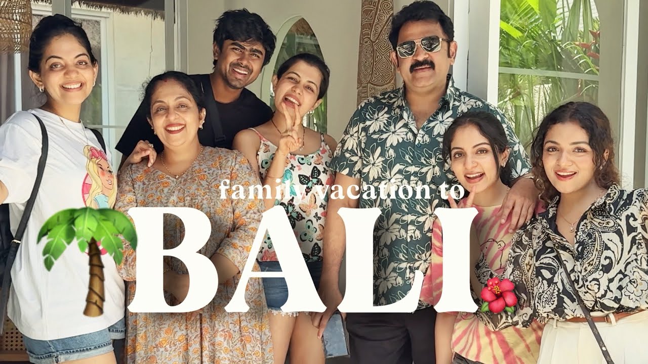 Family Trip To Bali🌴PART 1 | Hansika Krishna