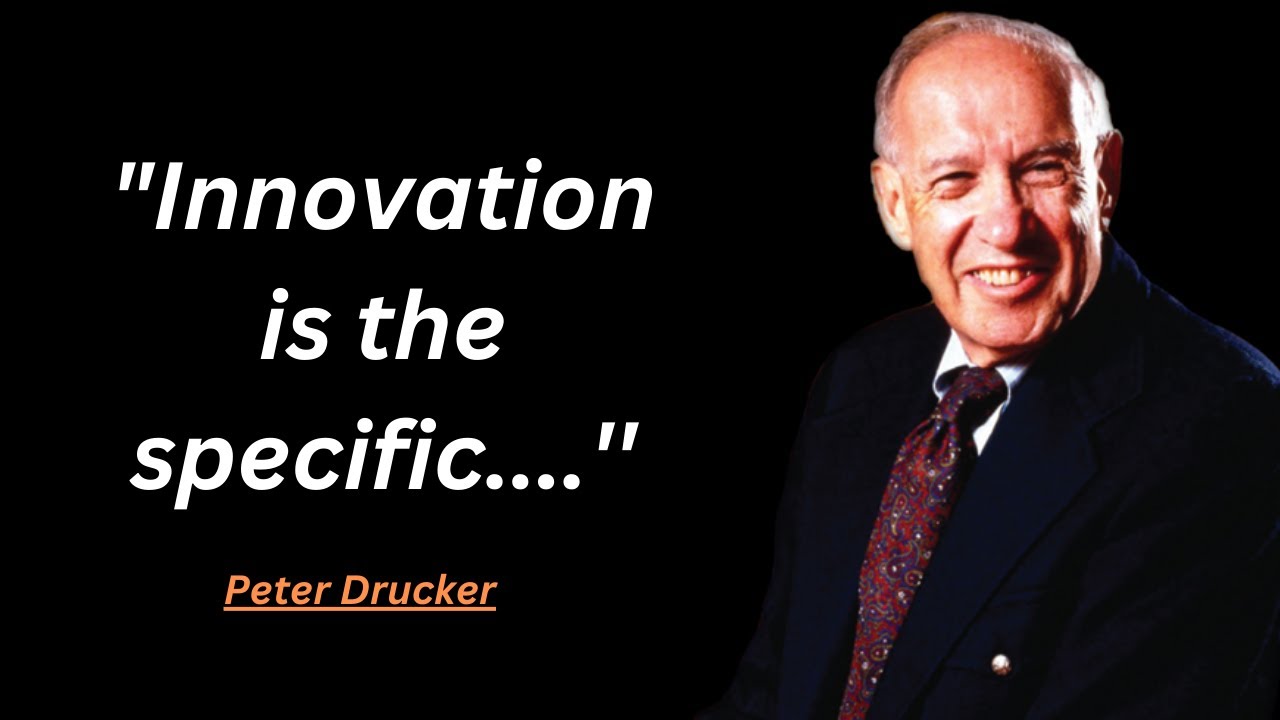 Peter Drucker Quotes for Leadership, Innovation, and Growth #quotes #inspirationalquotes