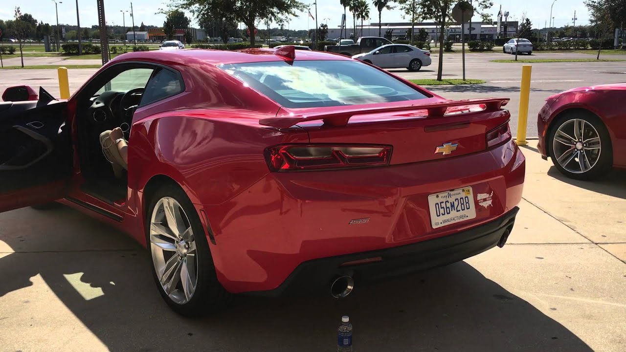2016 Camaro SS V8 Stock Exhaust (non-dual mode) Rev