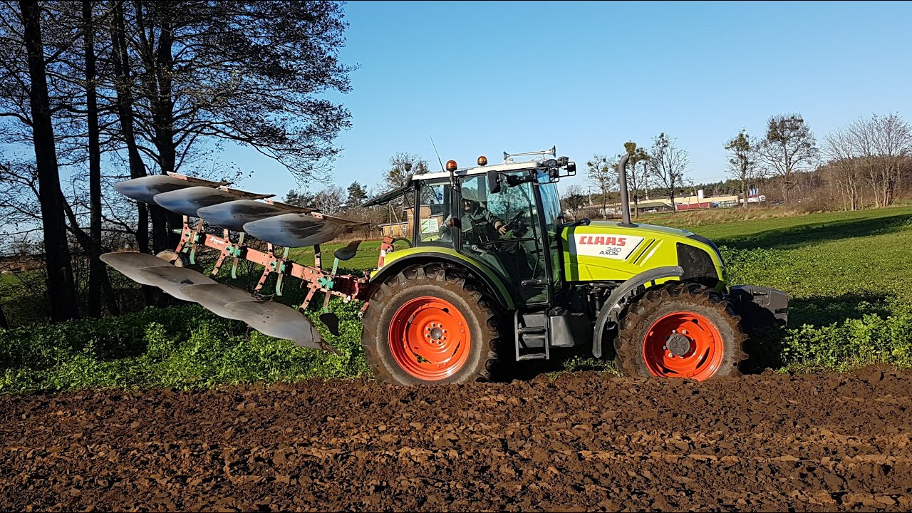Orka zimowa 2020 //Claas axos 340 & Kverneland VD85//