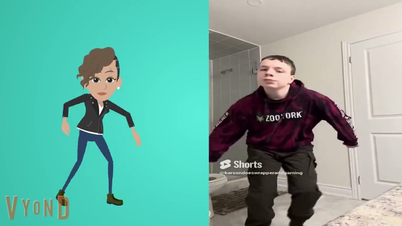Me Dancing to (at least trying to) All The Vyond Dances in Real Life