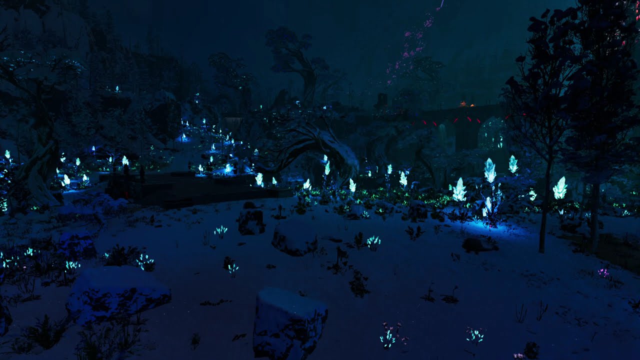 1 hour of Spine Of The World Canyon on Lost Colony in ARK: Survival Ascended