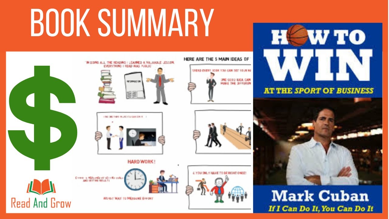 Mark Cuban How to Win at the Sport of Business - Animated Book Summary