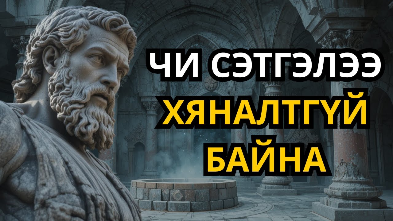 Маркус Аурелиусын хэлснээр сэтгэл хөдлөлөө эзэмших 5 хичээл | Стоицизм