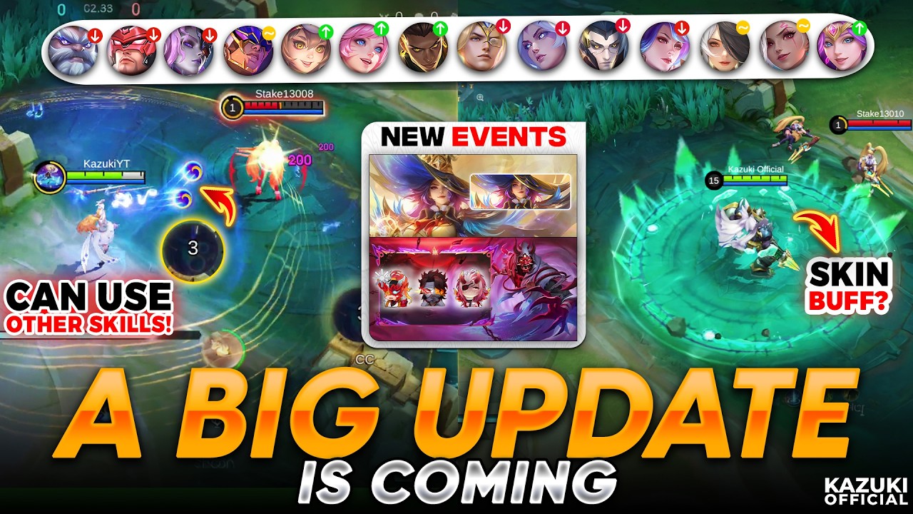 BIG UPDATE: NEW SKINS | ODETTE ULT REWORK | MARKSMAN NERFED | NEW ASPIRANTS TURRETS & MANY MORE