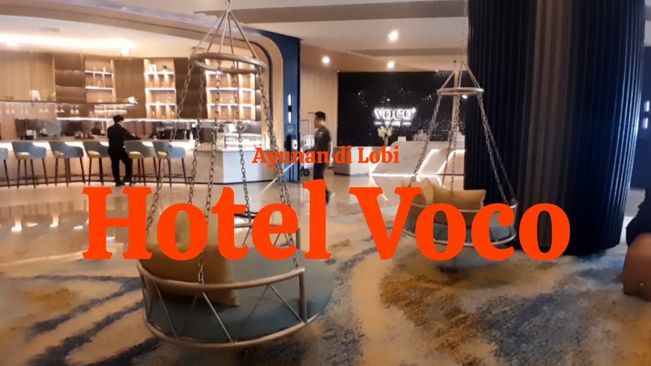 Ayunan di Lobi Hotel Voco Bandung