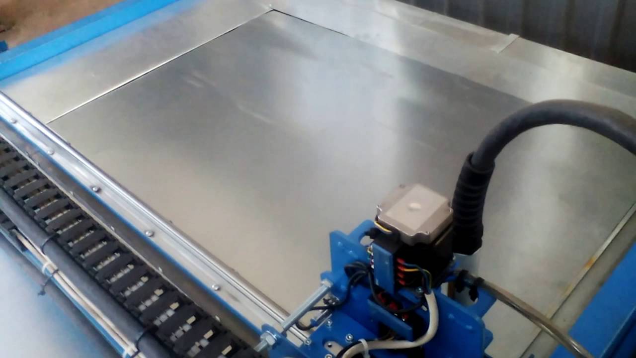 Тестирование станка с Mach3 Plazma  и Hyperterm Powermax65