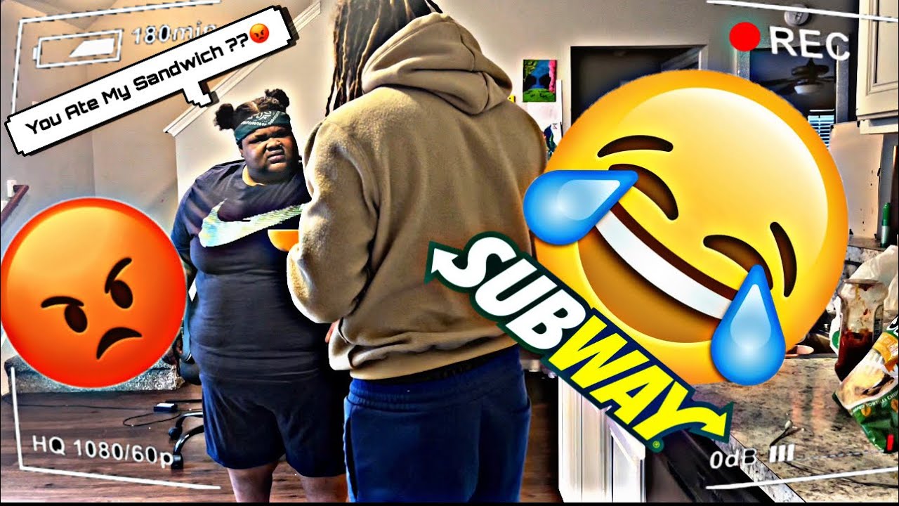 I ATE YOUR SUBWAY SANDWICH PRANK ON @Get Lit Wit Moe  ( GONE WRONG )
