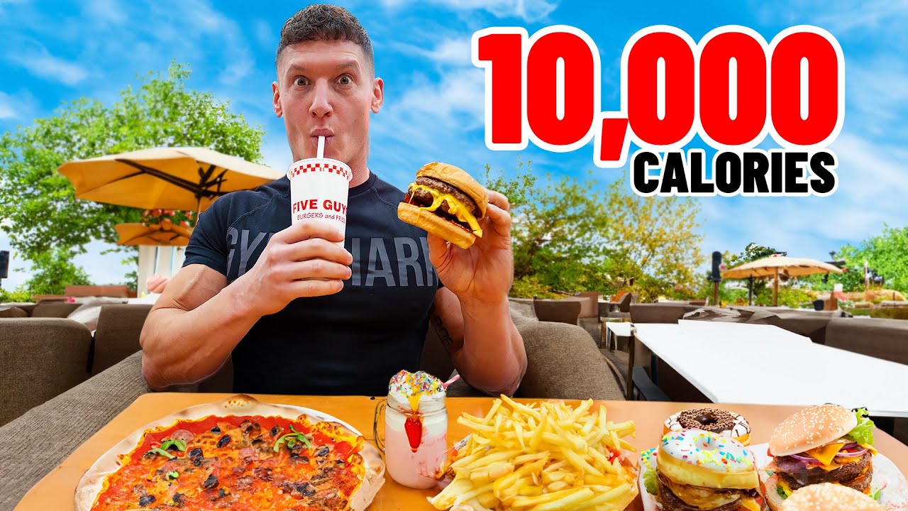 It's my Birthday so I tried to eat 10,000 Calories