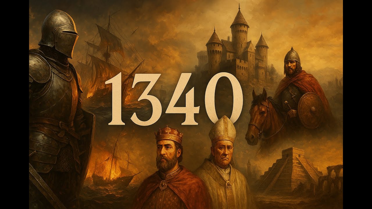 1340 год: Морские битвы, падение княжеств и подъём империй