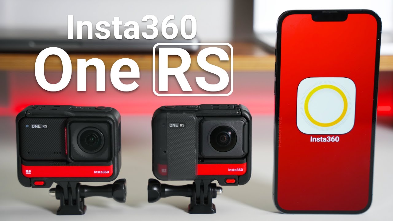 Amazing ACTION CAM for iPhone 13 Pro - Insta360 ONE RS