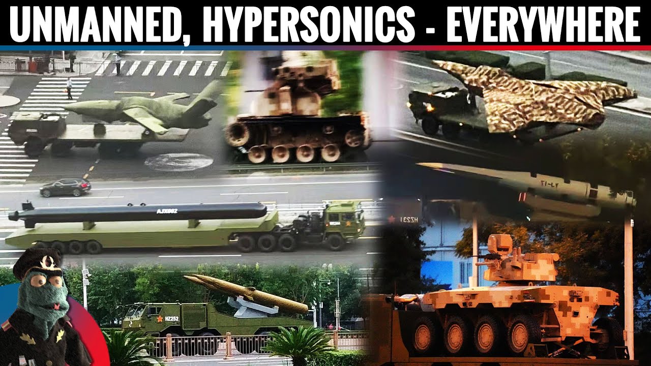 China is unveiling over 20 brand new advanced weapons for its September parade