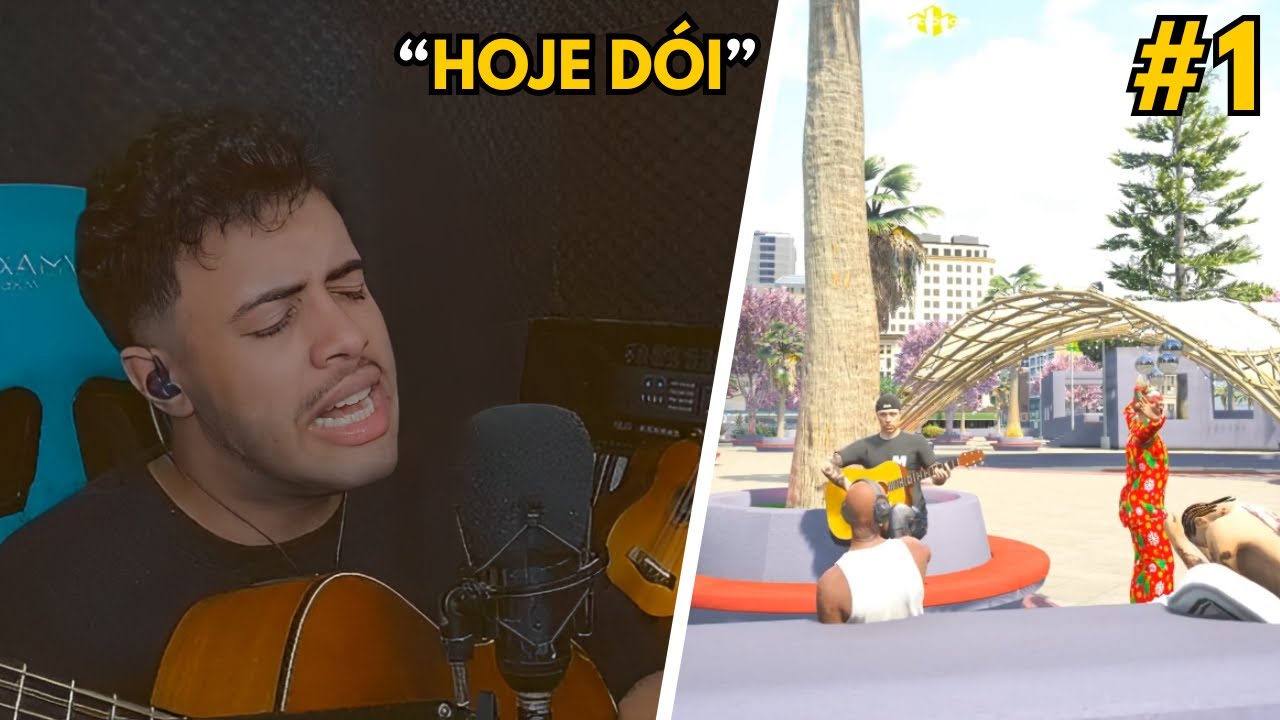 CISINHO CANTANDO NO GTA RP | Metrópole | CisinhoClips #1
