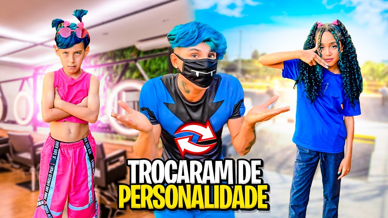 MEU IRMÃO TROCOU DE PERSONALIDADE COM SUA NAMORADA! *Ele não aguentou