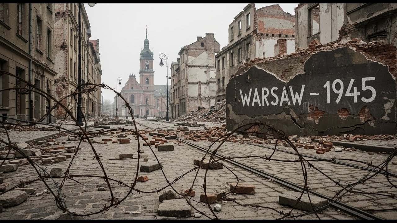 This Is How Varsóvia Was Rebuilt After WW2 - (AI-powered reconstruction)