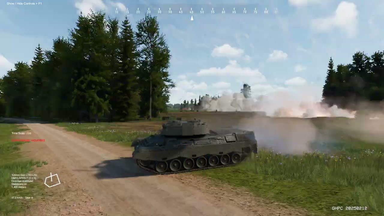 Aggressive Leopard A1A2 Gameplay (Table Salt 1/2)