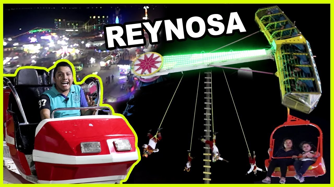 Visitando la Expo Feria de Reynosa - ¡ME SUBÍ A LOS JUEGOS!