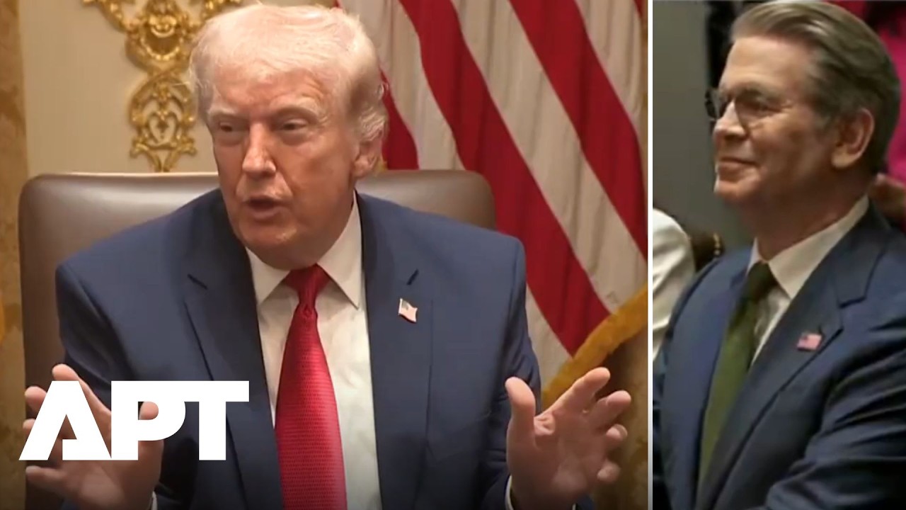 Трамп шутит над внешностью Скотта Бессента, напоминающей персонажа из сериала &laquo;Центральный кастин...