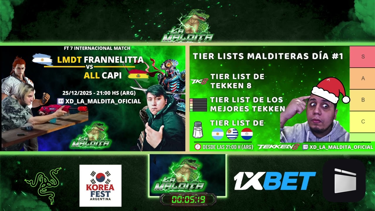 ¡HOY TEKKEN LATAM #8 + TIER LIST MALDITERAS DÍA #1!