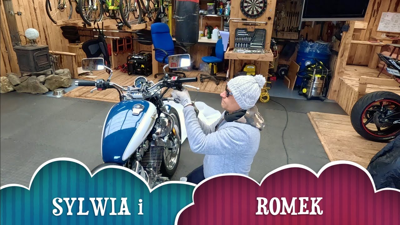 Prosta Kierownica Yamaha Virago - test, kontynuacja, zakończenie Odc.120
