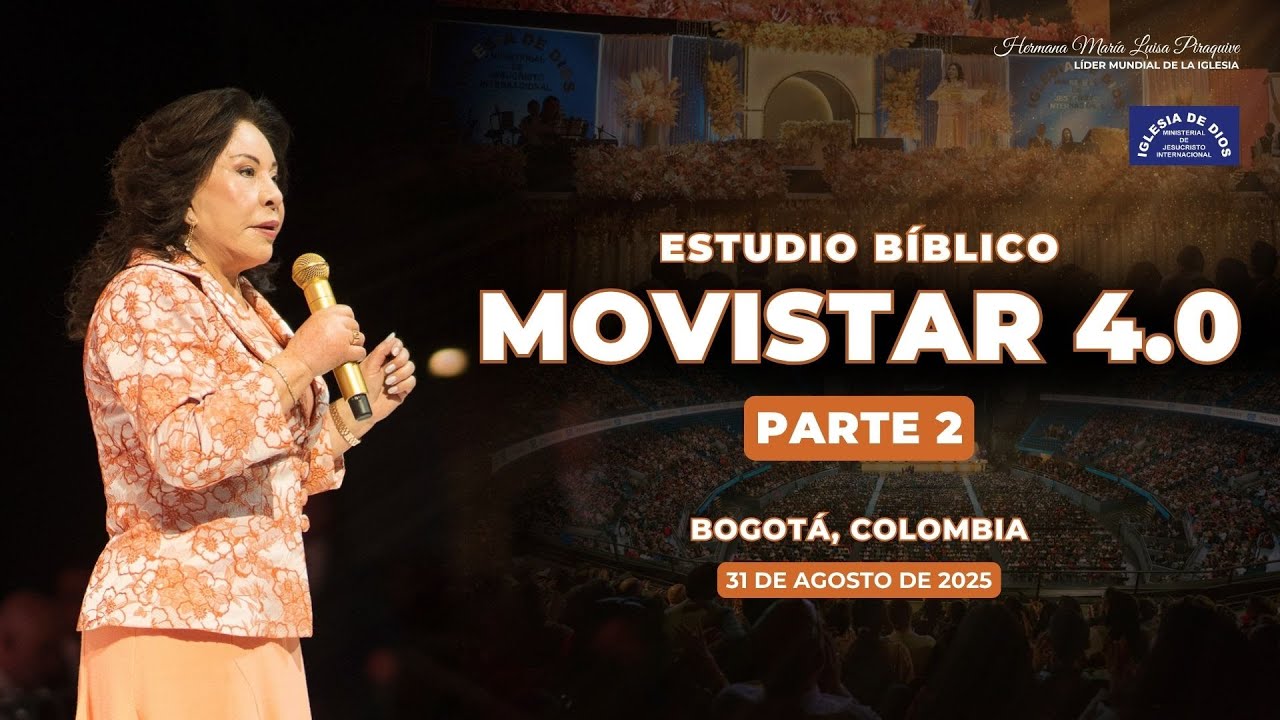 Studium Biblijne Movistar 4.0 część 2 Bogota 31 sierpnia 2025 , Siostra Maria Luisa Piraquive