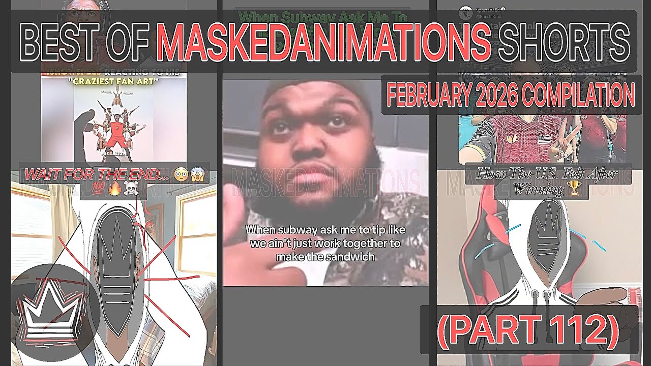 MASKEDANIMATIONS Shorts Compilation 😳😱🔥💯☠️ || Part 112 (February 2026)