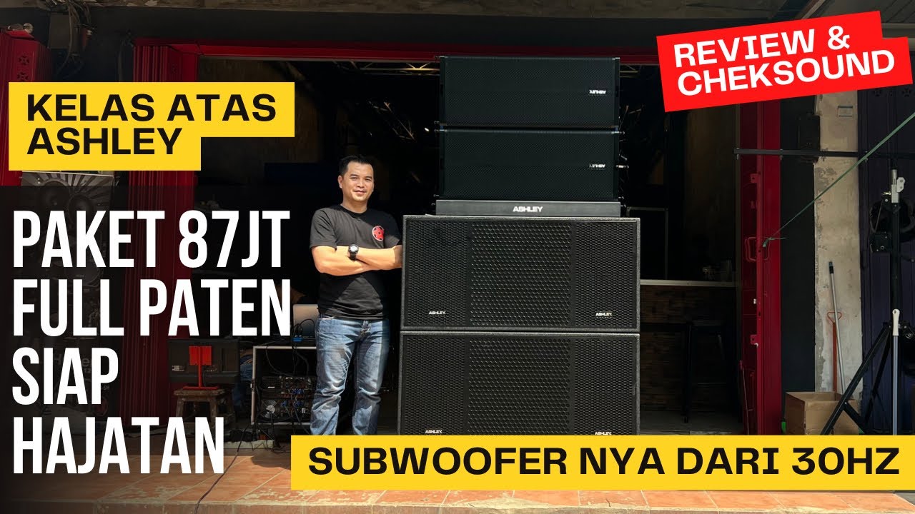 Paket Sound kelas SULTAN dari ASHLEY PRO AUDIO #soundhajatan