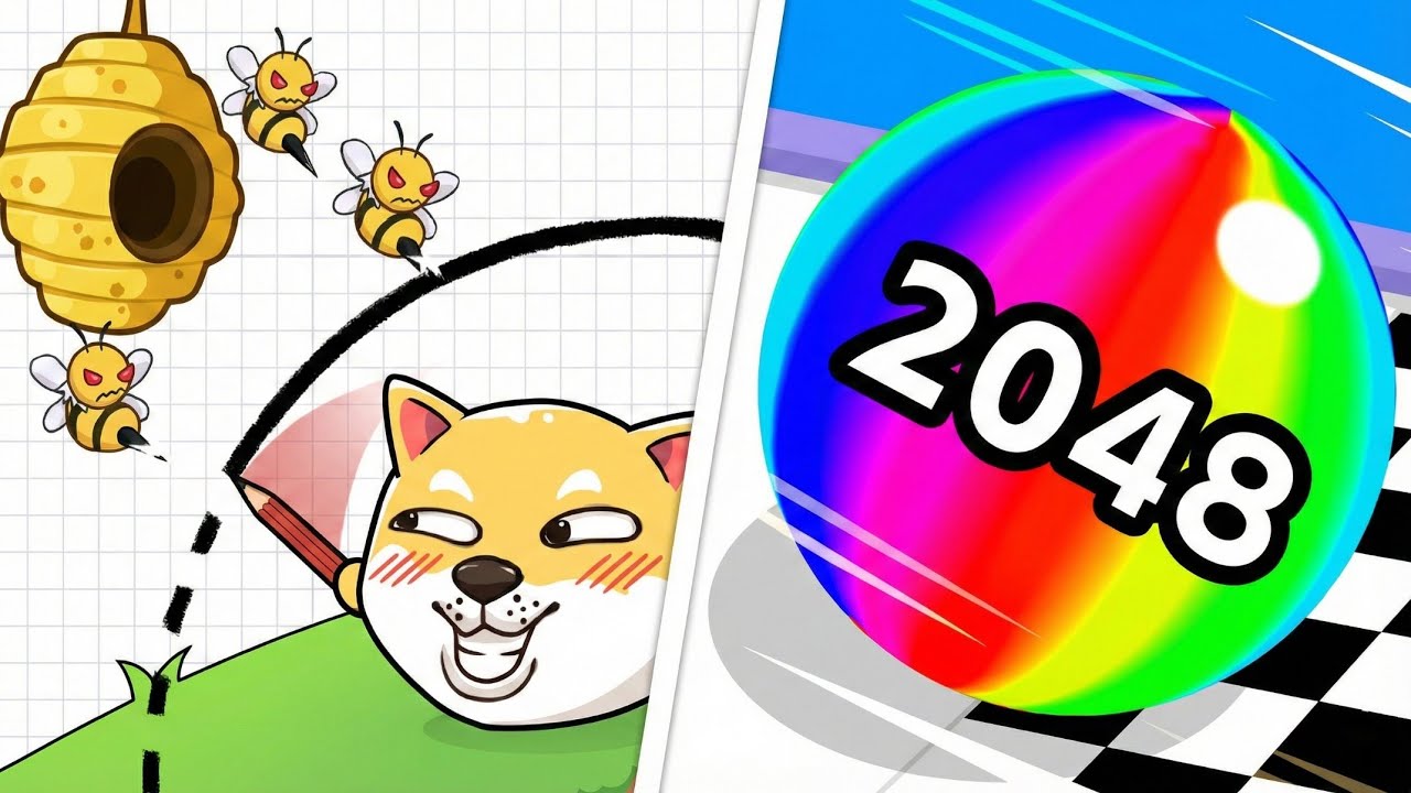 Doge Rescue VS Ball Run 2048 - Crazy Gameplay Walkthrough (Android & iOS) New Gameplay Part 2