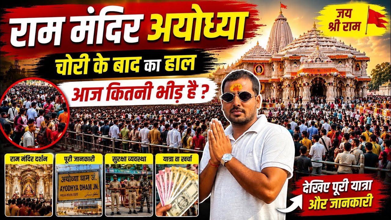 Ayodhya Ram Mandir Darshan Vlog | Ayodhya Tour Guide | Ayodhya Ram Mandir Latest Vlog 