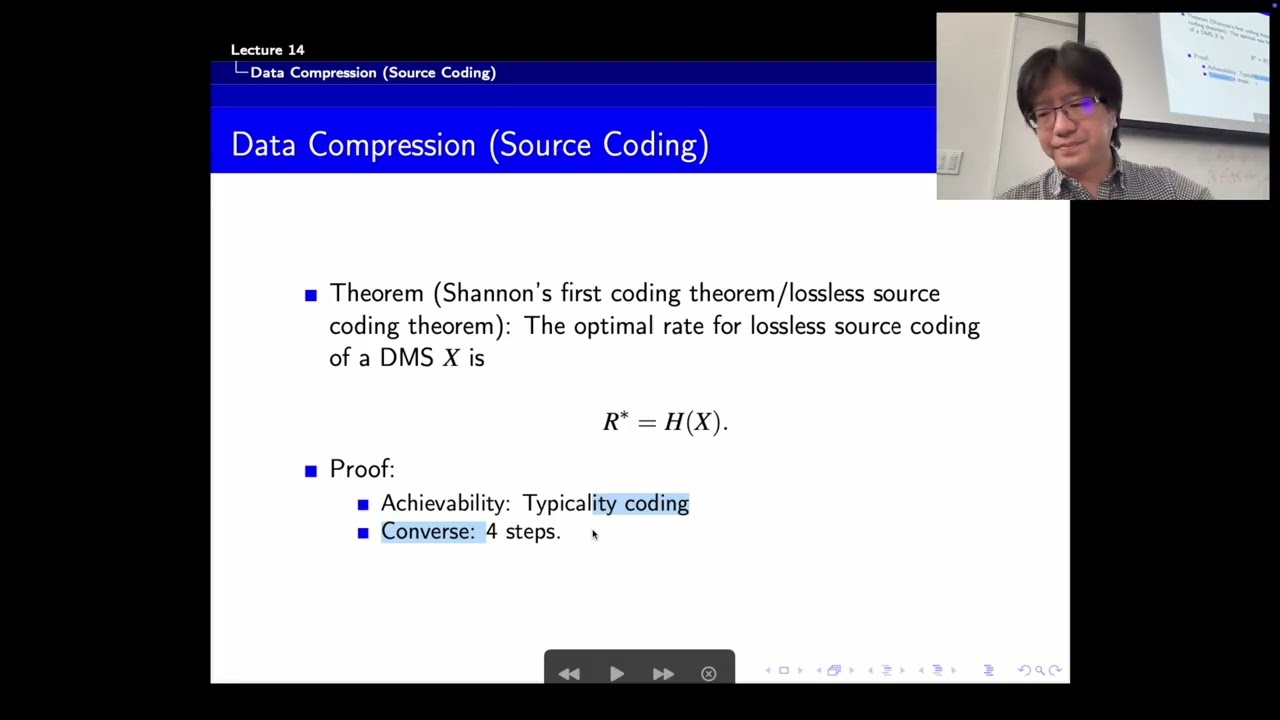 EEL6532 Information Theory Lecture 15