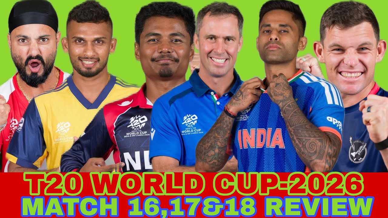 T20 WORLD CUP-2026,DAY 6 REVIEW|SL vs OMAN|ITALY vs NEPAL|IND vs NAM|ITALY MADE HISTORY|SL & IND WIN