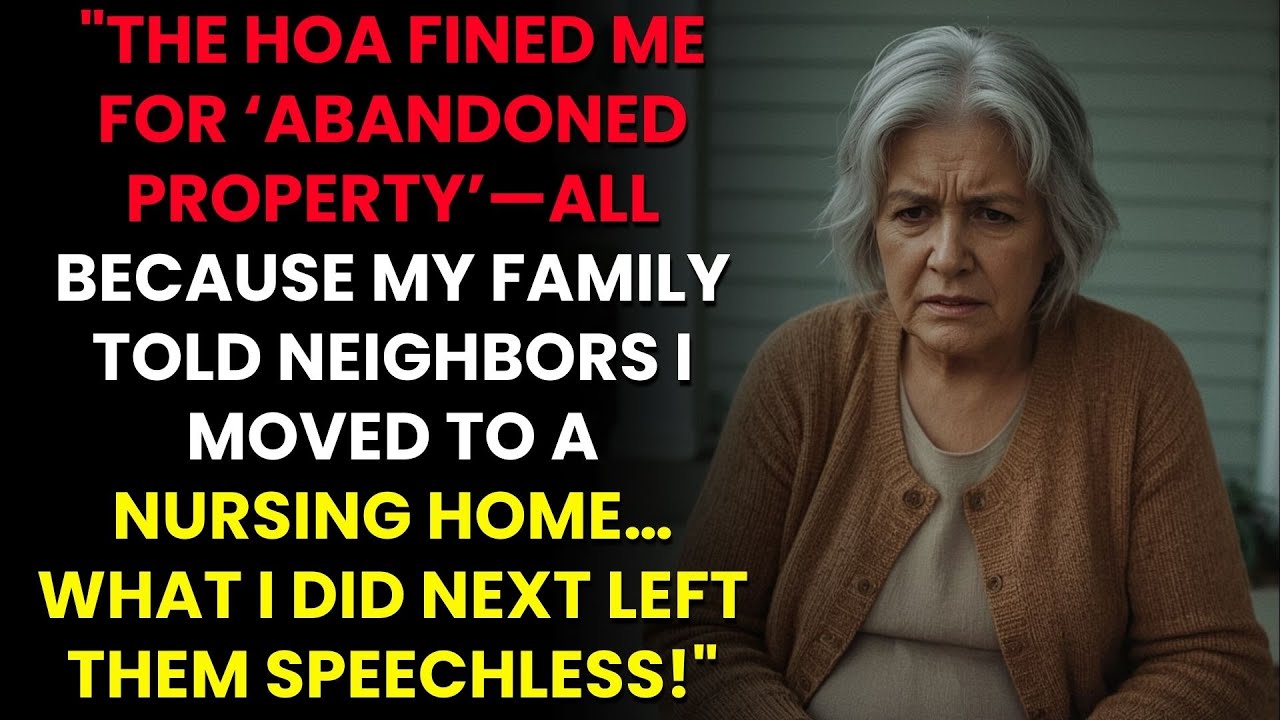 The HOA Fined Me for 